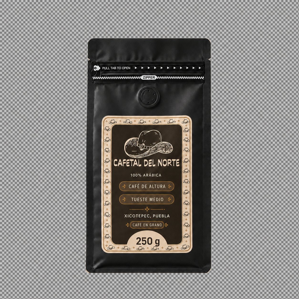 Cafetal del Norte · EN GRANO 250 g